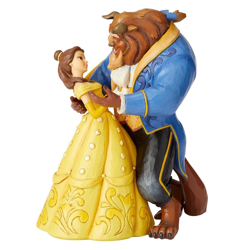 Disney Traditions - 23cm Belle & Beast Dancing