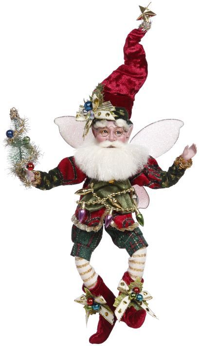 Mark Roberts Fairies - 25.4cm/10&quot; Christmas Tree Fairy (Small)