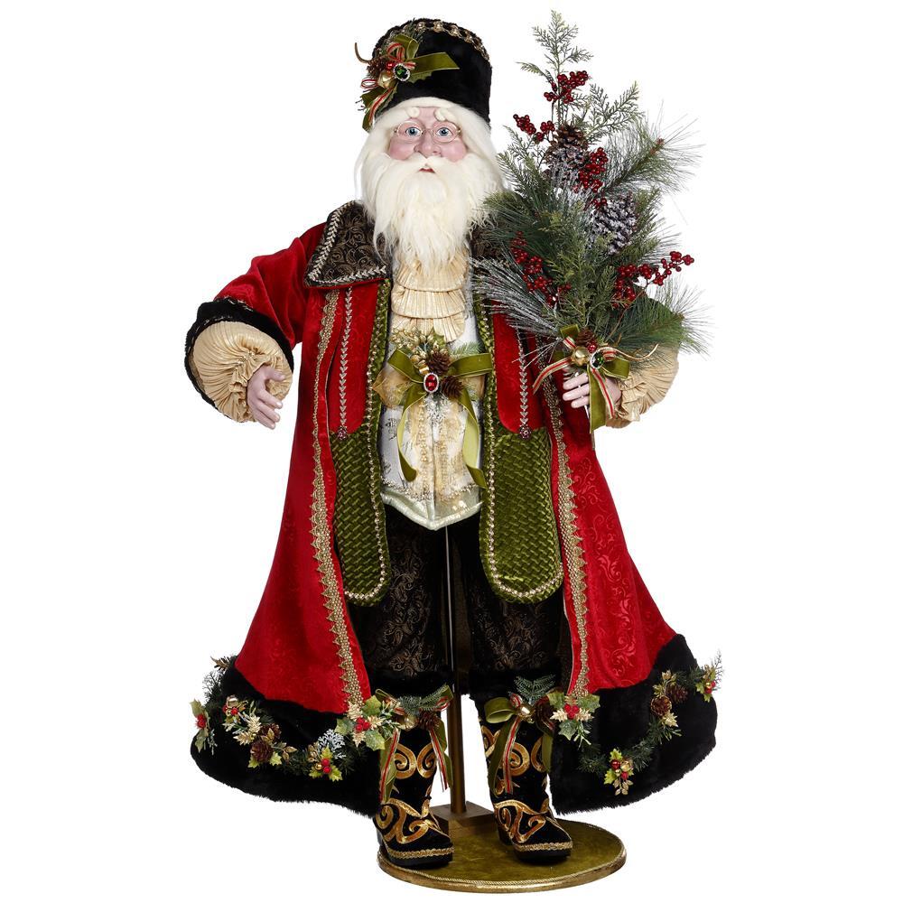 Mark Roberts Santas - 138.4cm/54.5