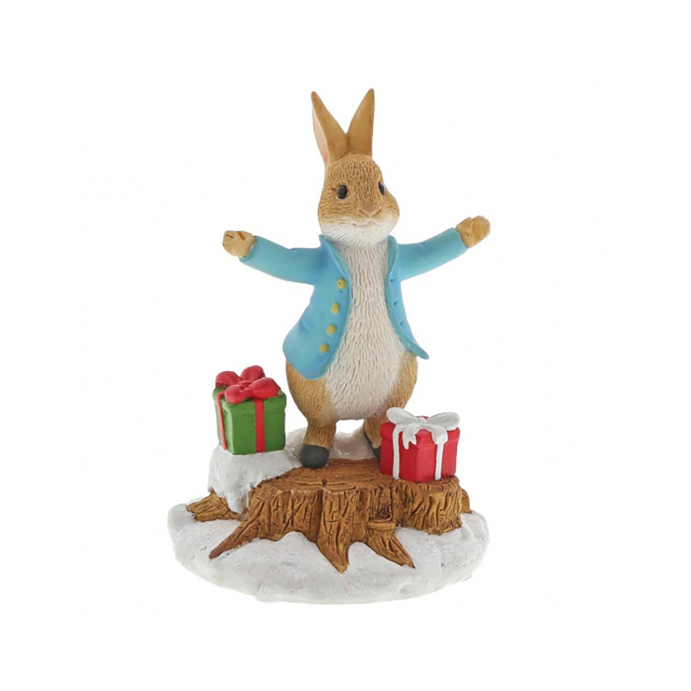 Beatrix Potter 7cm Peter Rabbit With Presents   A29928 