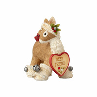 Heart of Christmas - 5cm/2" Reindeer With Cardinal