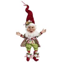 Mark Roberts - 28cm/11" Candy Cane Elf (Small)
