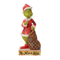 Grinch by Jim Shore - 21cm/8.3" Grinch 2-Sided Naughty/Nice