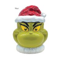 Grinch by Jim Shore - 26.5cm/10.45" Grinch Naughty/Nice Cookie Jar