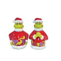 Grinch by Jim Shore - 9.5cm/3.75" Grinch Naughty/Nice Salt & Pepper (S/2)