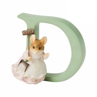 Beatrix Potter - 7cm Letter D, Hunca Munca Sweeping