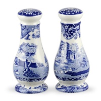 Spode Blue Italian - 16.5cm Salt & Pepper (S/2)