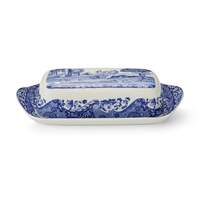 Spode Blue Italian - 20x10cm Butter Dish