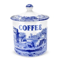 Spode Blue Italian - 16cm Covered Canister Coffee