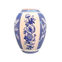 Spode Blue Italian Archive - 25cm British Flowers Vase